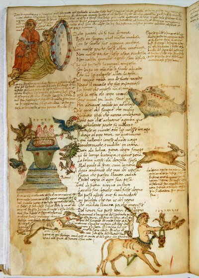 Ms Ital 483 P.4.7 f.162v Constellaties, uit de 