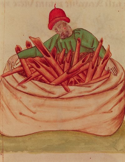Ms Lat 993 L.9.28 Fol.36v Kaneelhandelaar, uit 