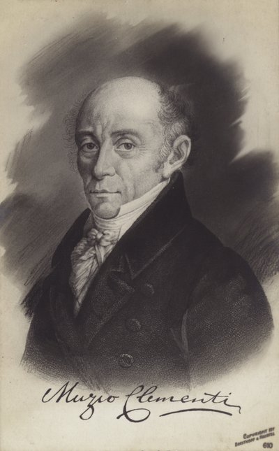 Muzio Clementi, Italiaanse componist, pianist, dirigent, muziekuitgever en pianofabrikant (1752-1832) door Italian School