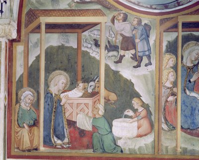 Geboorte, Kapel van Onze Lieve Vrouw door Italian School