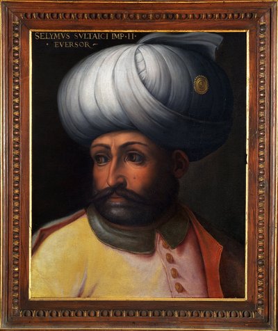 Ottomaanse Rijk: portret van de negende Ottomaanse sultan Selim I de Verschrikkelijke door Italian School