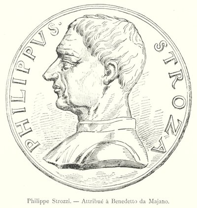 Philippe Strozzi, Toegeschreven aan Benedetto da Majano door Italian School