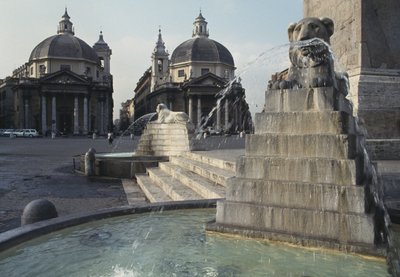 Piazza del Popolo door Italian School