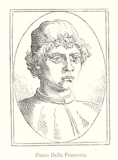 Piero della Francesca (gravure) door Italian School