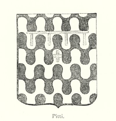 Pitti (gravure) door Italian School