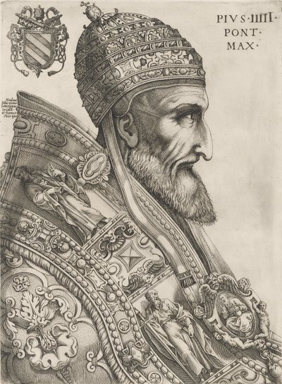 Pius V, c. 1566 door Italian School