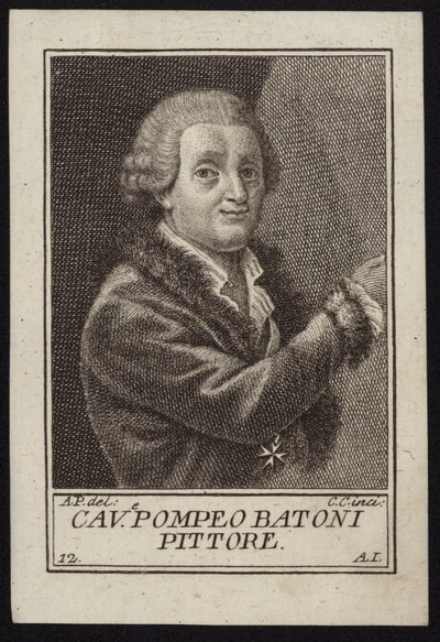 Pompeo Girolamo Batoni door Italian School