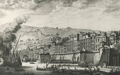 Ponte Reale in Genua, Italië door Italian School