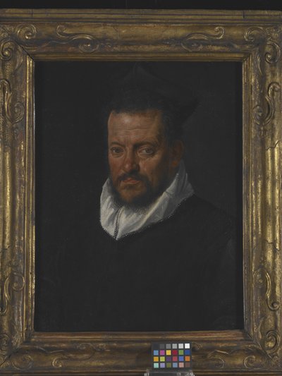 Portret van een Priester door Italian School