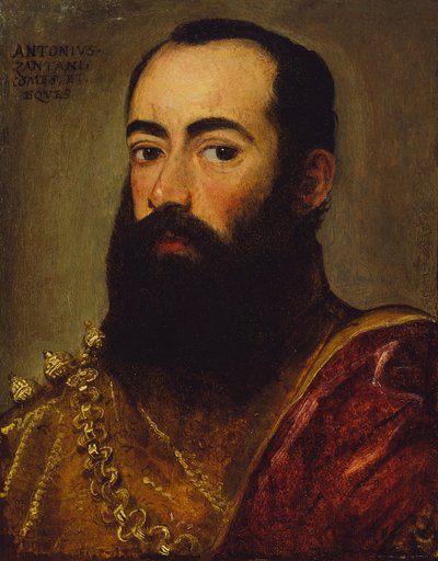 Portret Verondersteld van Antonio Zantani door Italian School