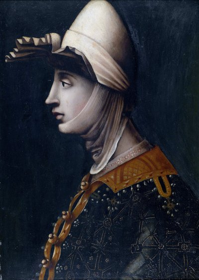 Portret van Gravin Mathilde van Toscane (1046-1115) door Italian School