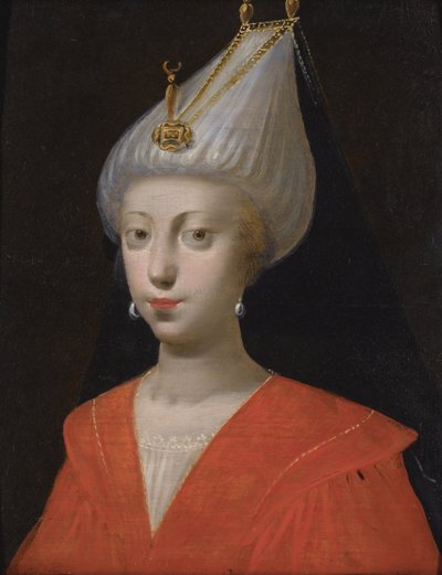 Portret van sultane Roxelane (Russelazie, de Ruthenische, of Hurrem) door Italian School