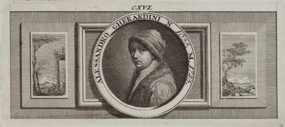 Portret van Alessandro Gherardini door Italian School