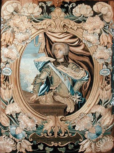 Portret van Carlos III, koning van Sicilië, Napels, Spanje en Jeruzalem door Italian School