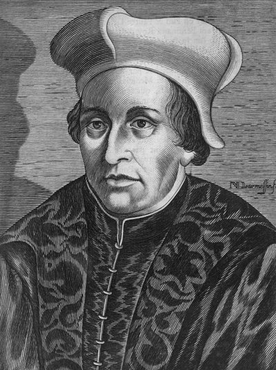 Portret van Francesco Guicciardini door Italian School