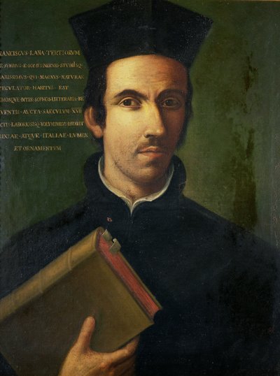 Portret van Francesco Lana door Italian School