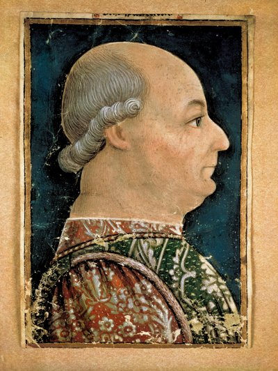 Portret van Francesco Sforza door Italian School