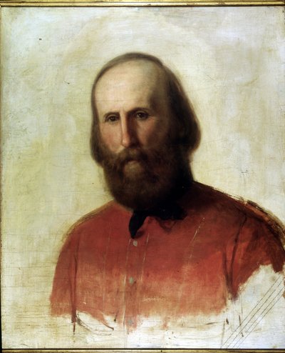 Portret van Garibaldi. Museo del Risorgimento. Milaan door Italian School