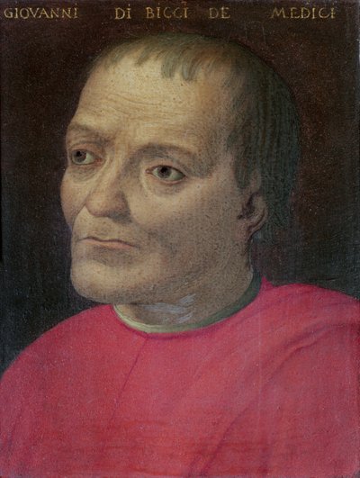 Portret van Giovanni di Bacci de Medici door Italian School
