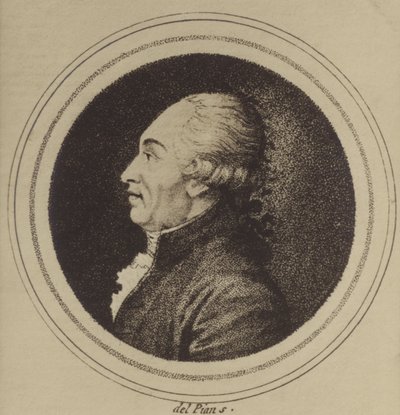 Portret van Giuseppe Tartini door Italian School