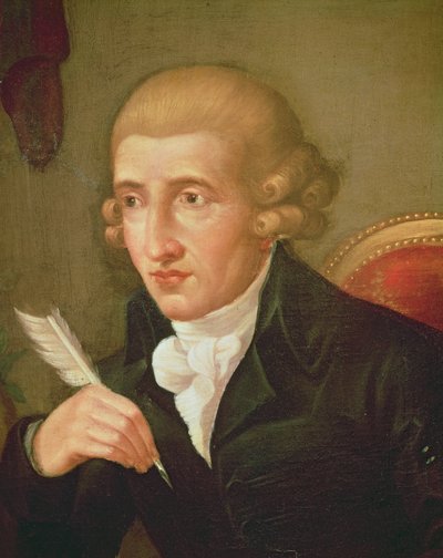 Portret van Joseph Haydn door Italian School