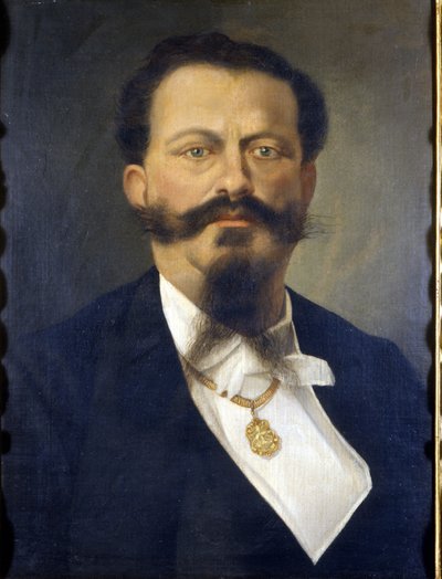 Portret van koning Victor Emmanuel II (1820 - 1878). Schilderij. 19e eeuw. Museo del Risorgimento. Milaan door Italian School