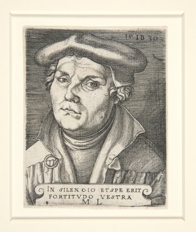 Portret van Maarten Luther door Italian School