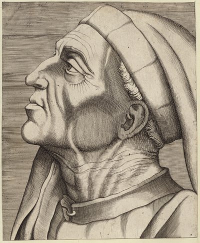 Portret van Paulus Castrensis door Italian School
