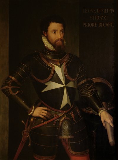 Portret van Piero Strozzi (1510-58) door Italian School