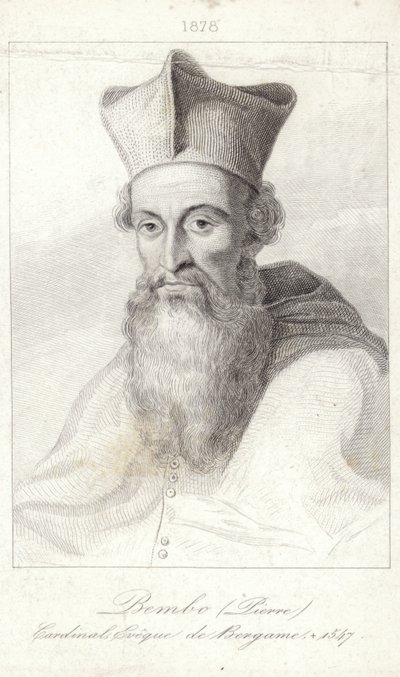 Portret van Pietro Bembo door Italian School