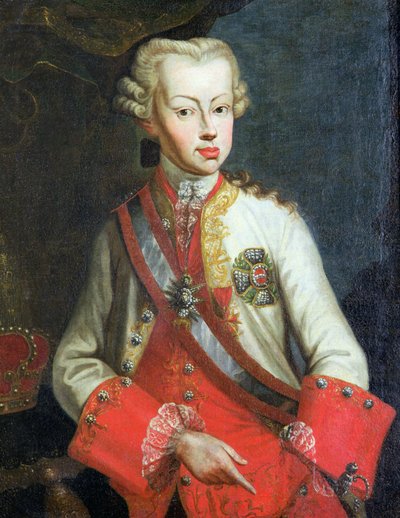 Portret van Pietro Leopoldo di Lorena door Italian School