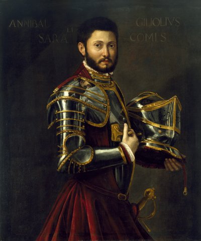 Portret van een Man door Italian School