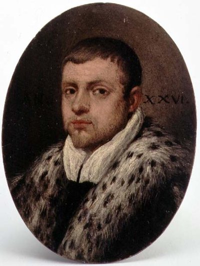 Portret van een Venetiaanse Patriciër door Italian School