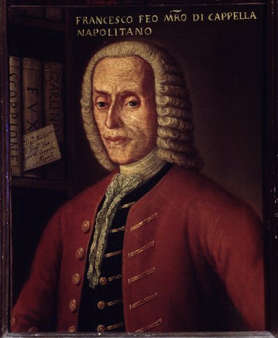 Portret van Francesco Feo (1691-1761) door Italian School