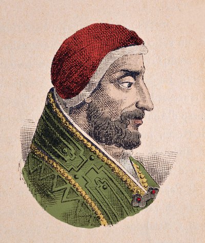 Portret van Paus Alexander IV (1254-1261) door Italian School