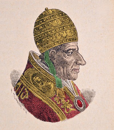 Portret van paus Gregorius XII (1406-1415) door Italian School