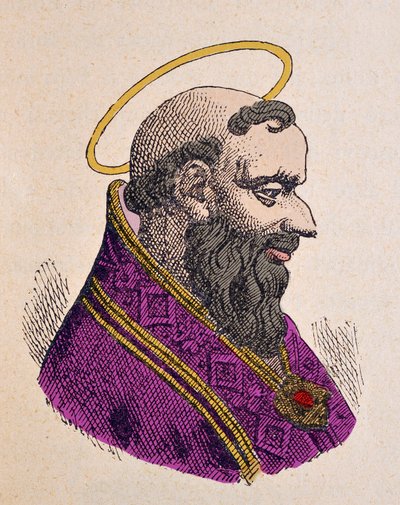 Portret van Paus Innocentius I (401-417) door Italian School