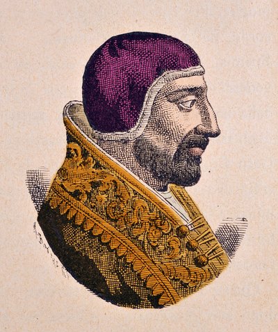 Portret van paus Innocentius VI (1352-1362) door Italian School