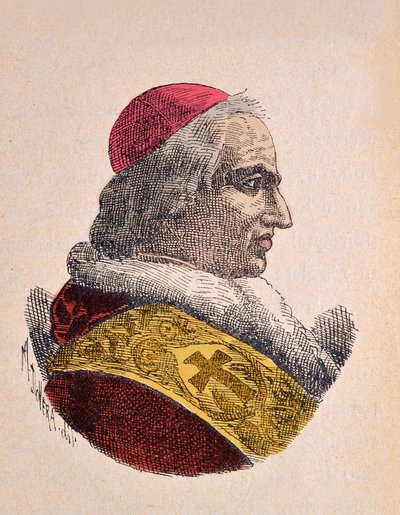 Portret van Paus Pius VIII (1829-1830) door Italian School