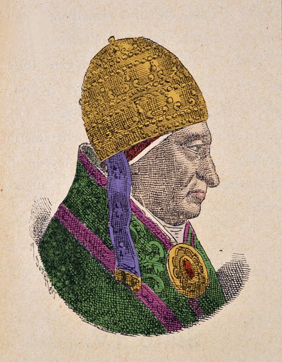 Portret van paus Sixtus IV (1471-1484) door Italian School
