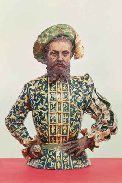 Mogelijk een portret van Giovanni Da Verrazzano (1485-1528) door Italian School