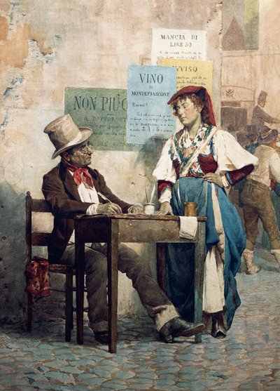 Openbare schrijver, Italië door Italian School