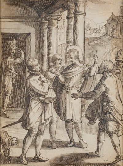 Religieuze scènes door Italian School