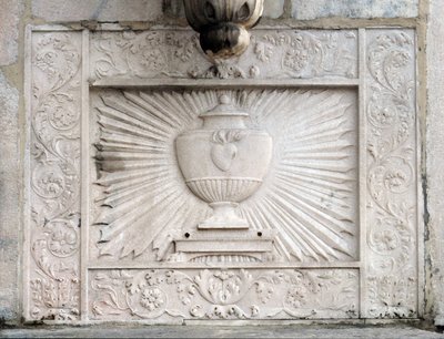 Voorstelling van de Heilige Graal in de kathedraal van Milaan (Duomo di Milano) door Italian School