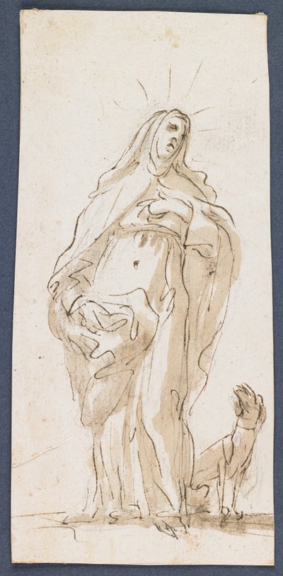 Sint Margaretha van Cortona door Italian School