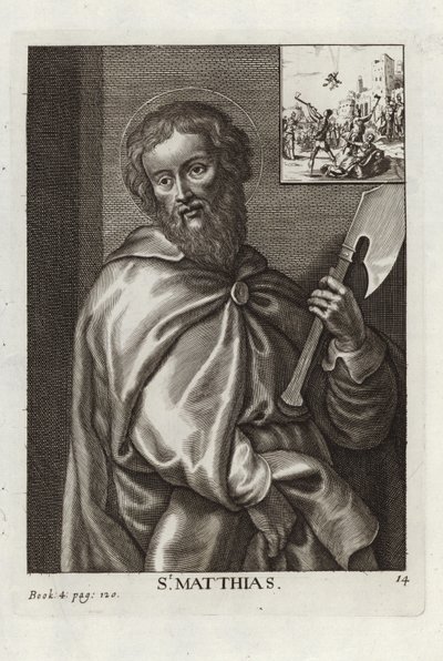 Sint Matthias door Italian School