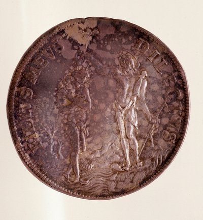 Zilveren piastra uit Florence, regeerperiode van Cosimo III de