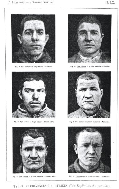 Specimen van criminelen, uit L