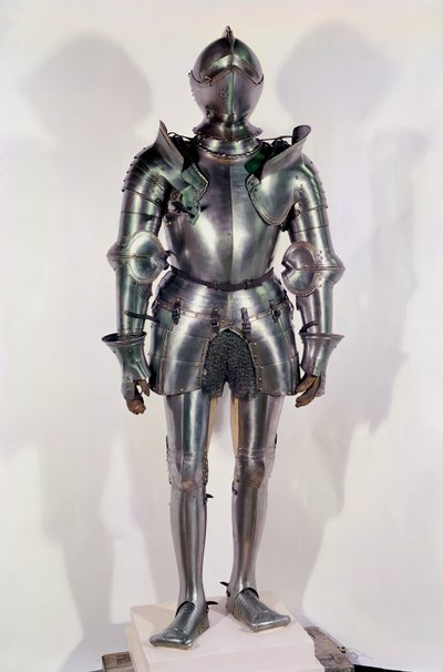 Harnas waarvan wordt gedacht dat het toebehoorde aan Chevalier Bayard (1475-1524), c.1510 door Italian School