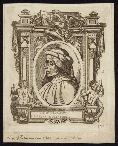 Taddeo Gaddi door Italian School